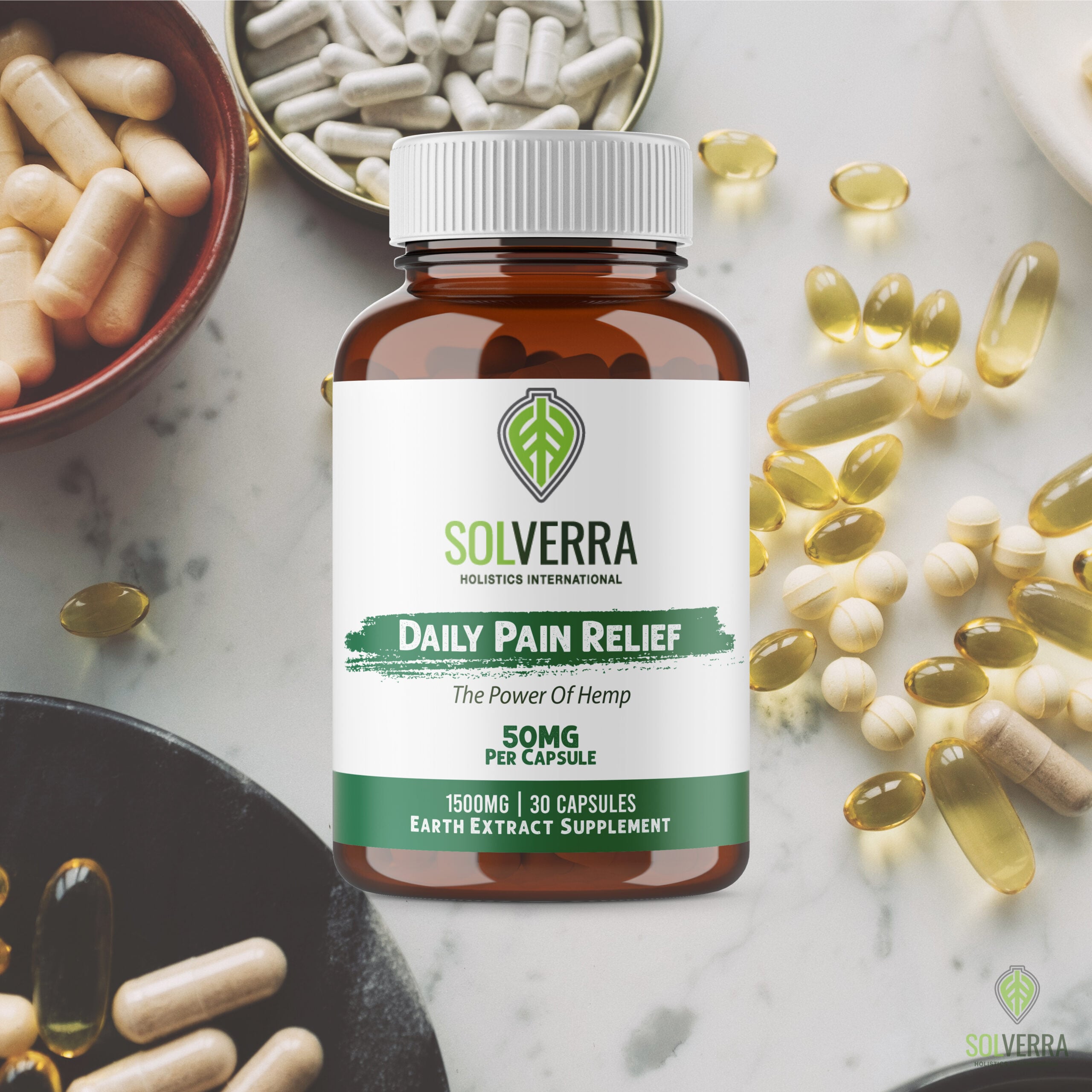 Daily Pain Relief Liquid Capsules 50mg