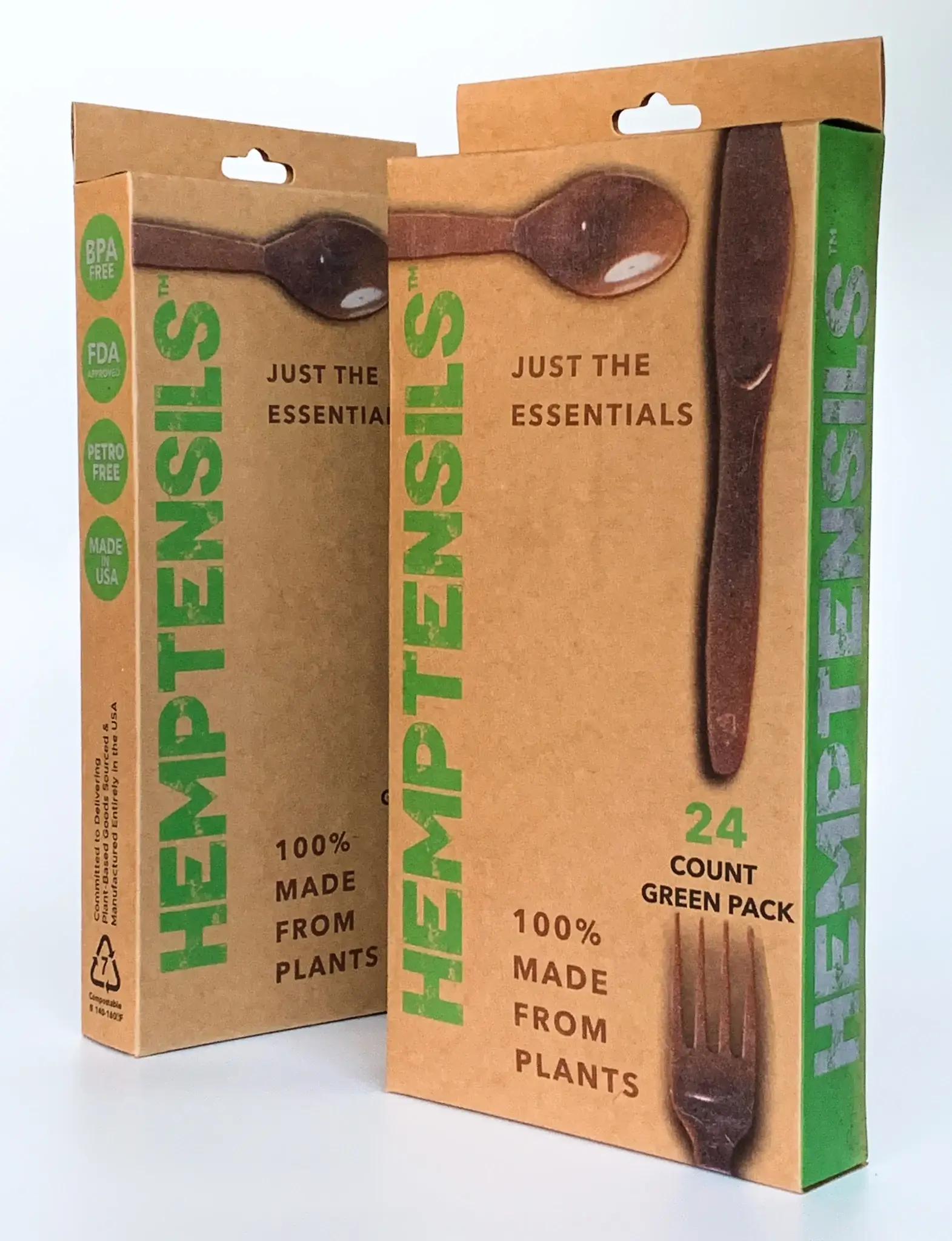 Hemptensils Home Compostable Utensils