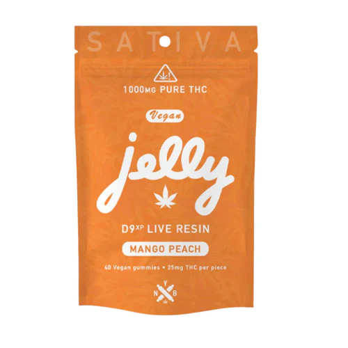 Not Your Bakery (NYB) Jelly D9XP Live Resin Mango Gummies 1000mg