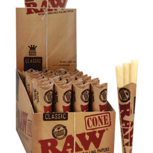 RAW KING SIZE CONES 3PCS/PACK