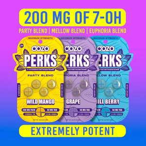 DOZO Perks 7 Hydro Tablets - 200mg 4ct