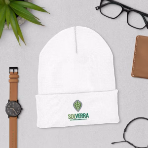 Solverra Cuffed Beanie Branded